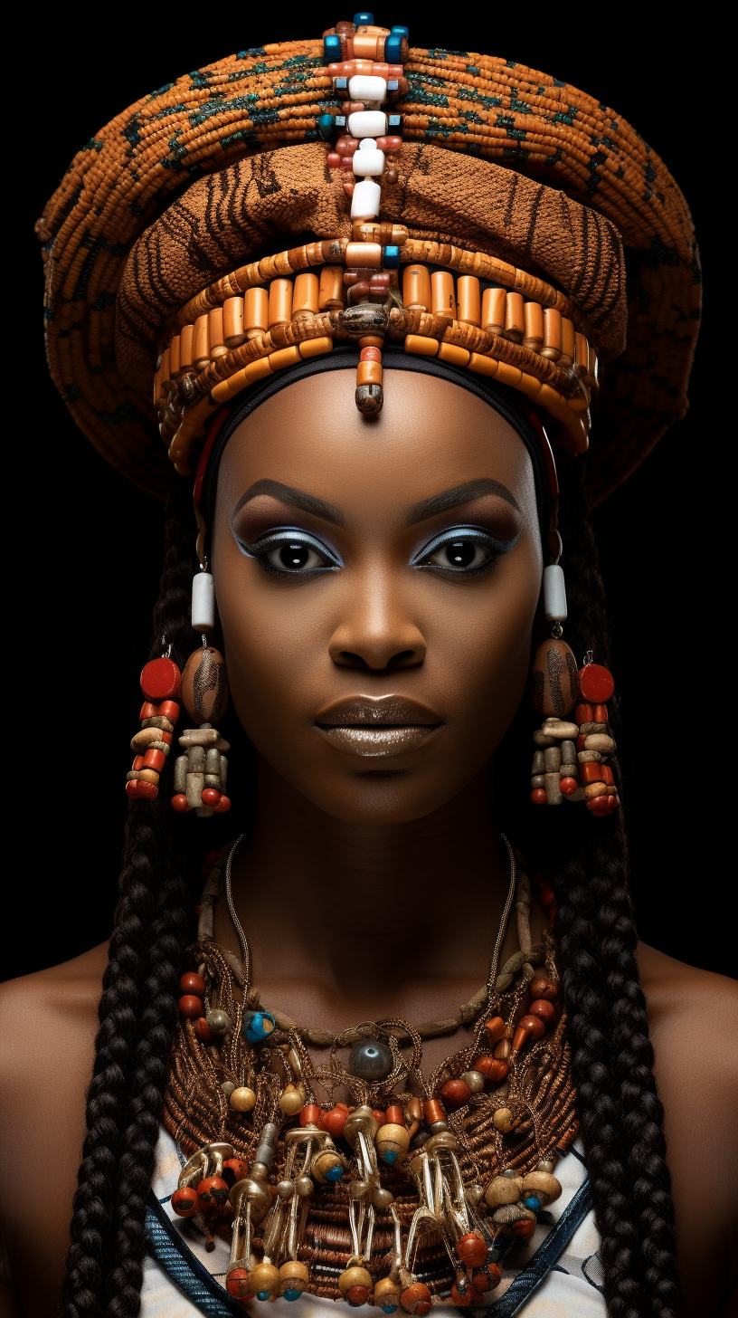 Image of influential Edo Queen Idia