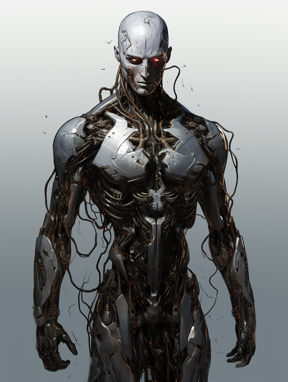 Cybernetic Human Concept Art