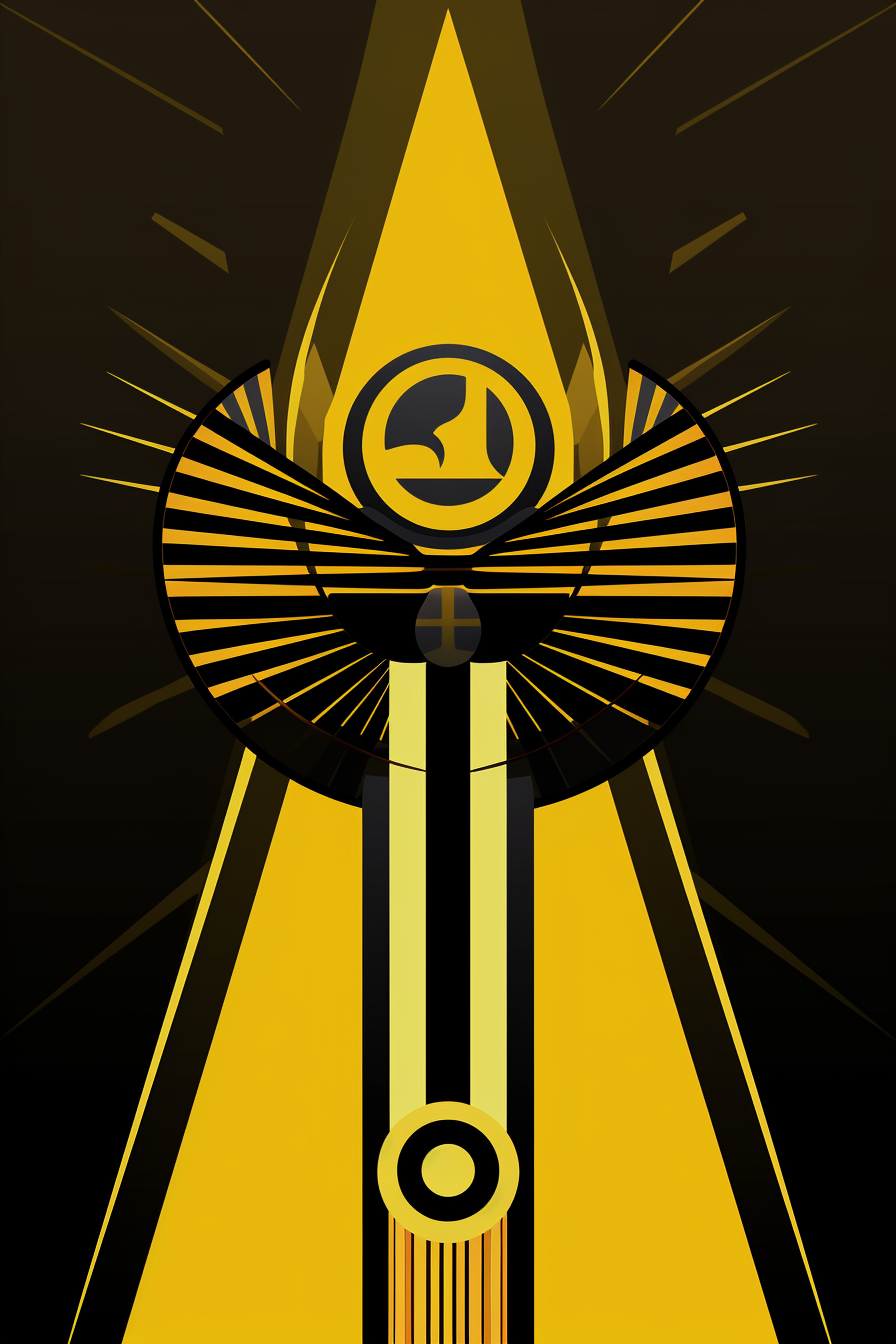 Futuristic Flag for Ancient Egypt