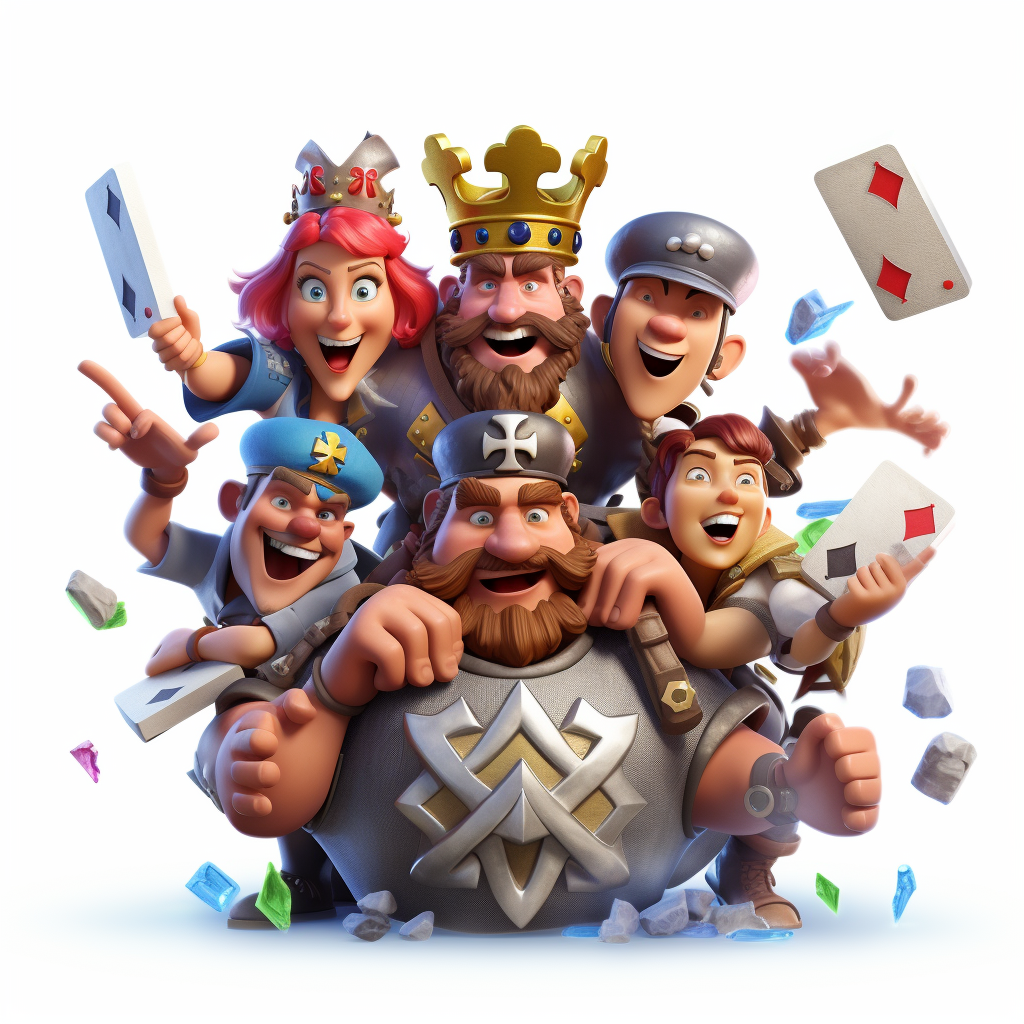 Eight Jacks Clash Royal Avatars