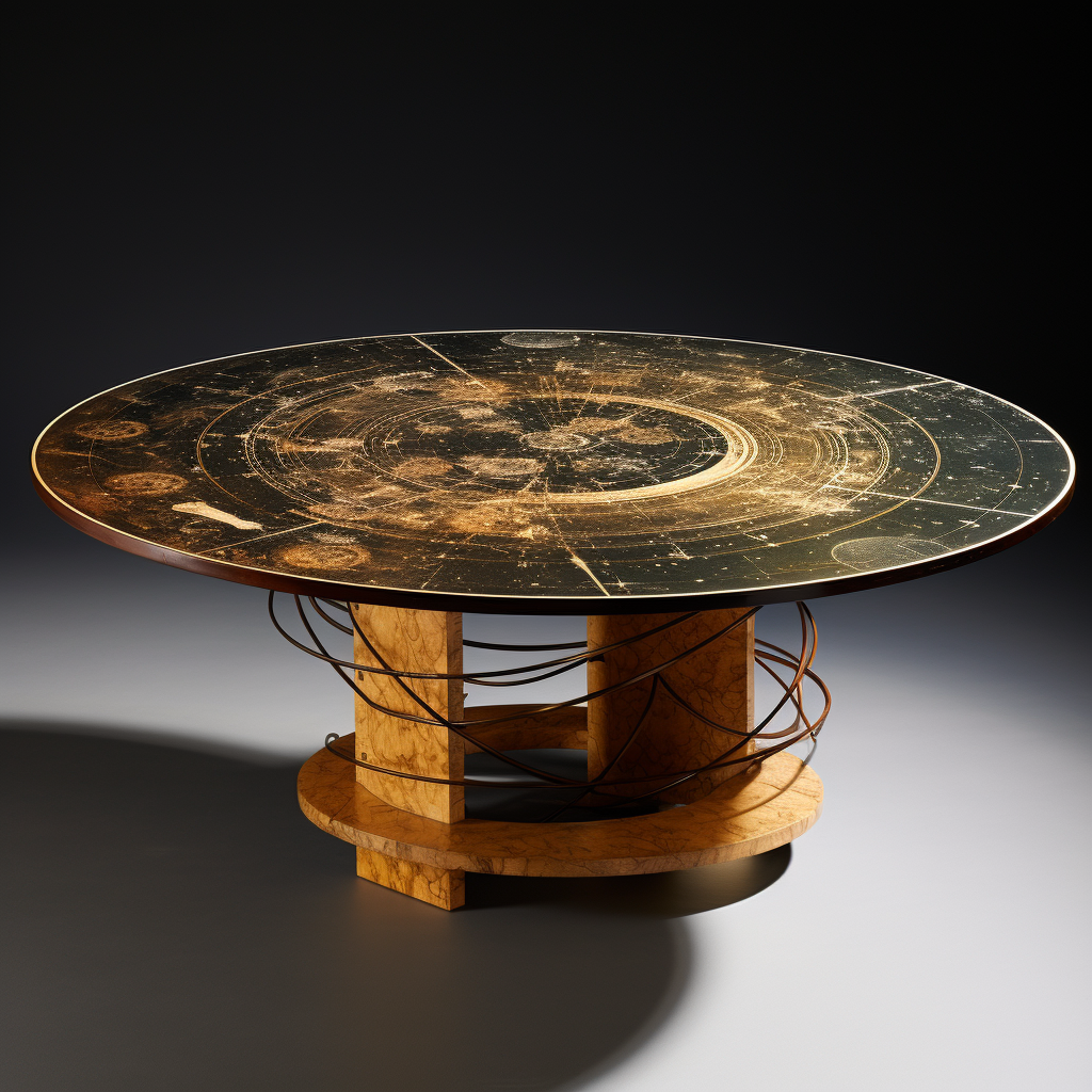 Albert Einstein's table design