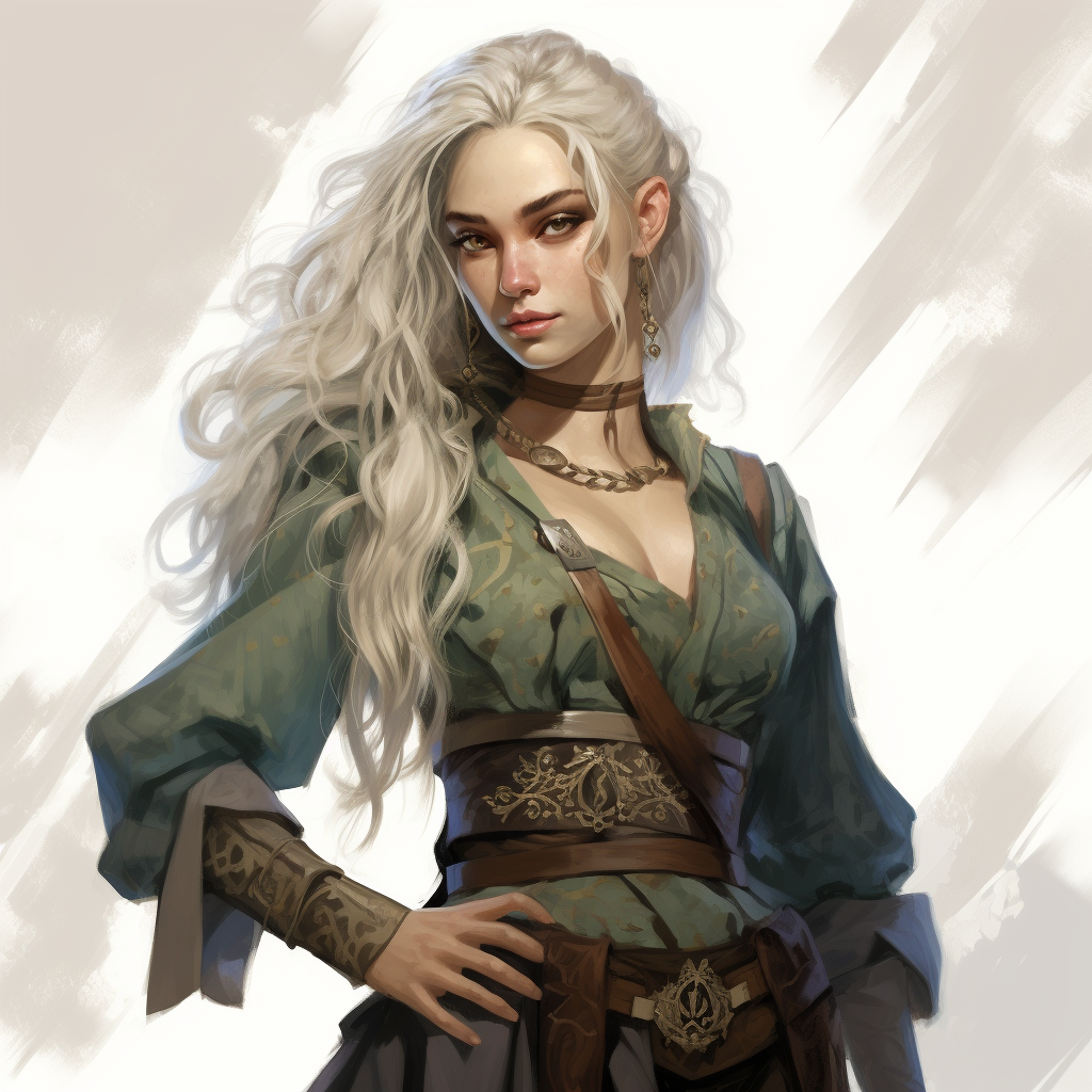 Eladrin Female Dnd Character Art