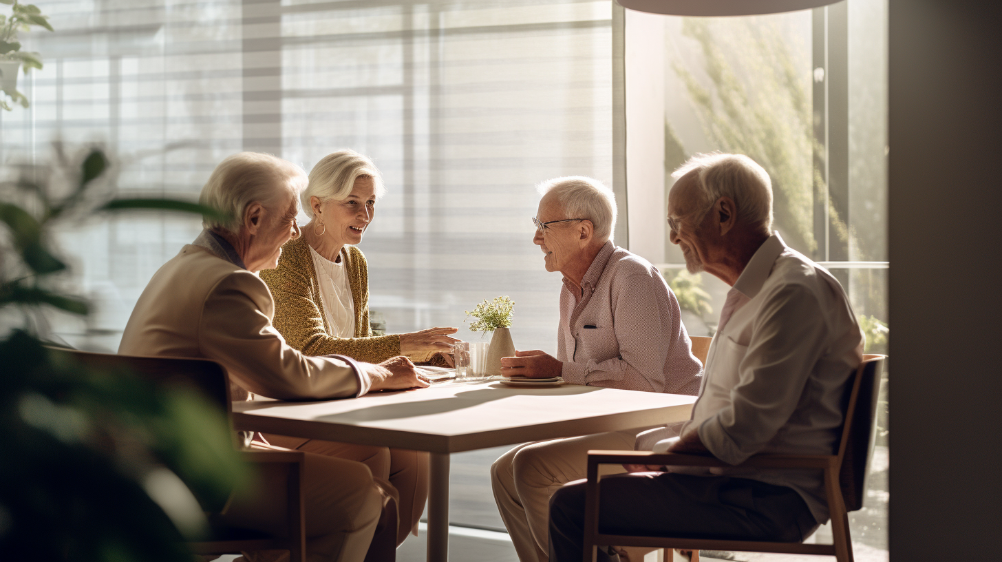 Elderly People Casual Conversation