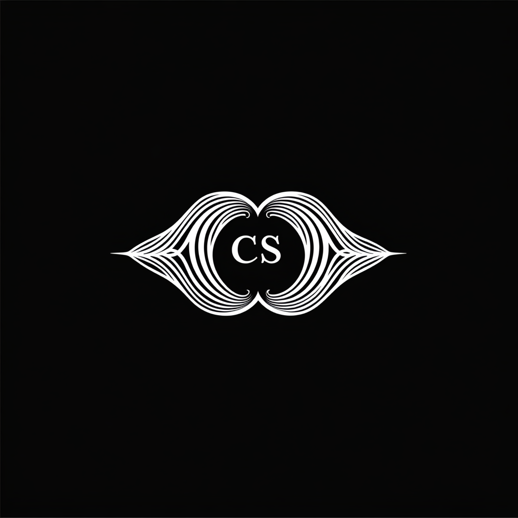 Elegant CS Real Estate Logo Emblem