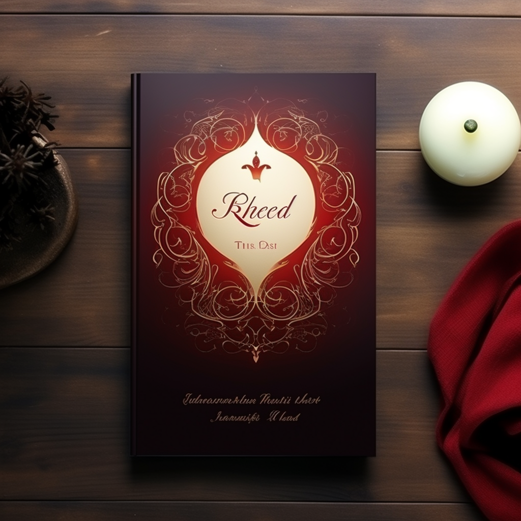 Elegant Design Font Romance Book Cover