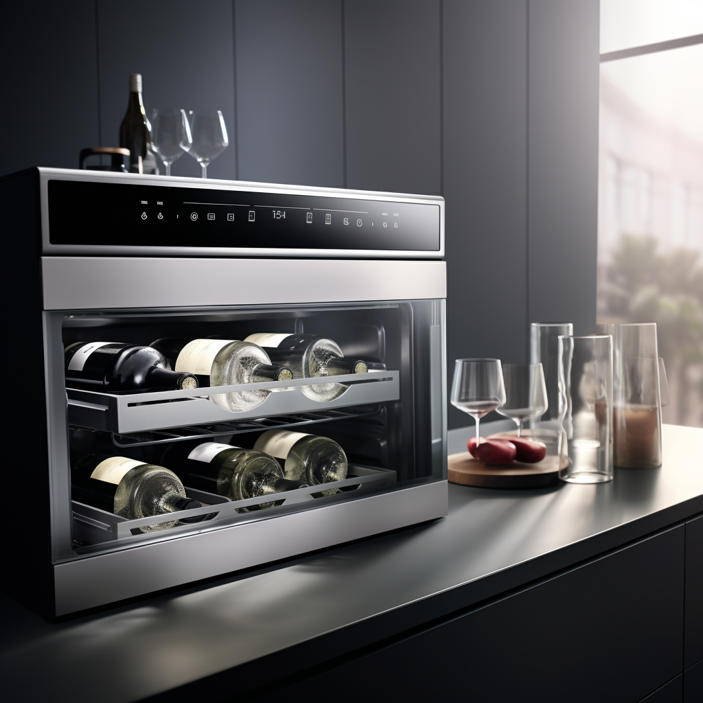 Stylish Glass Washer-Dryer for Wine Lovers