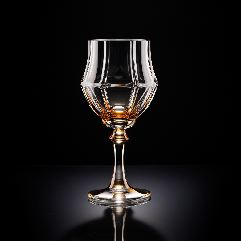 Elegant Italian Style Liquor Glass