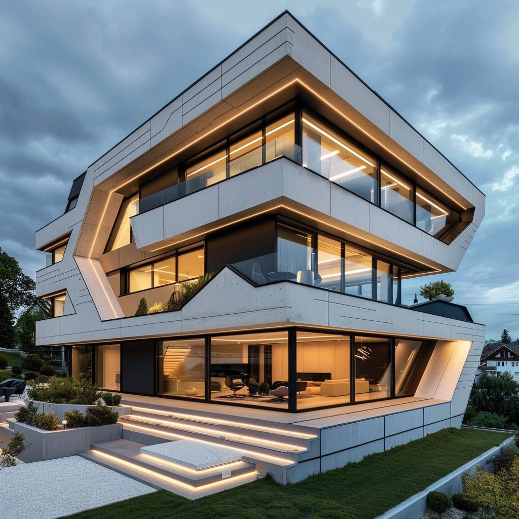 ultra elegant modern building architecture