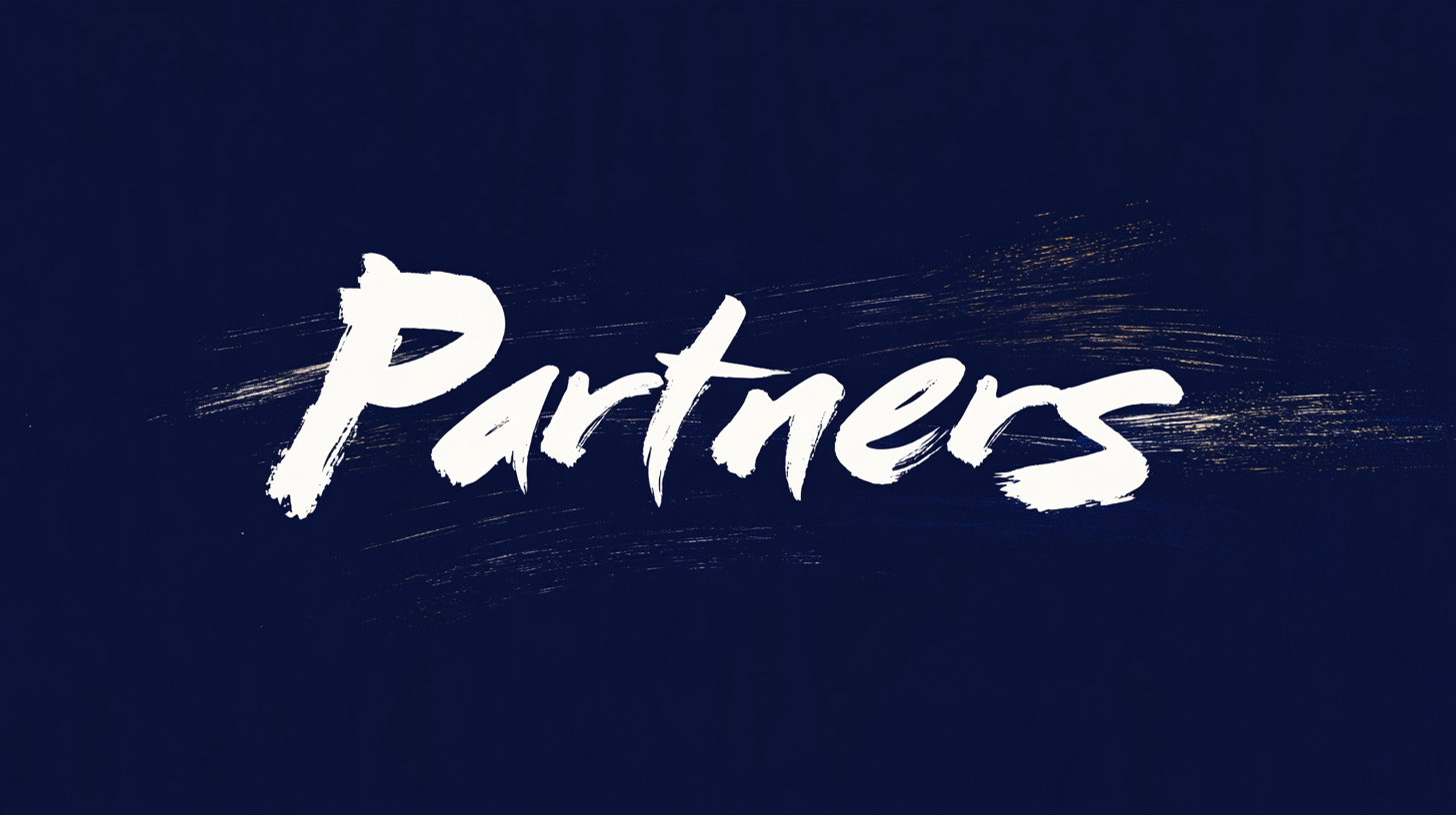 Elegant Japanese Calligraphy Partners Logo