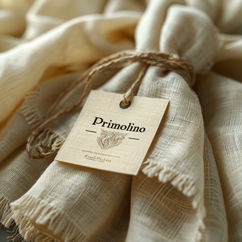 Primolino Elegant Linen Fabric Label