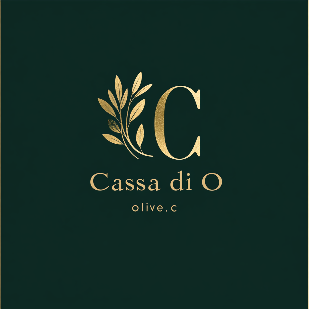 Luxurious Casa di Olive Monogram Logo