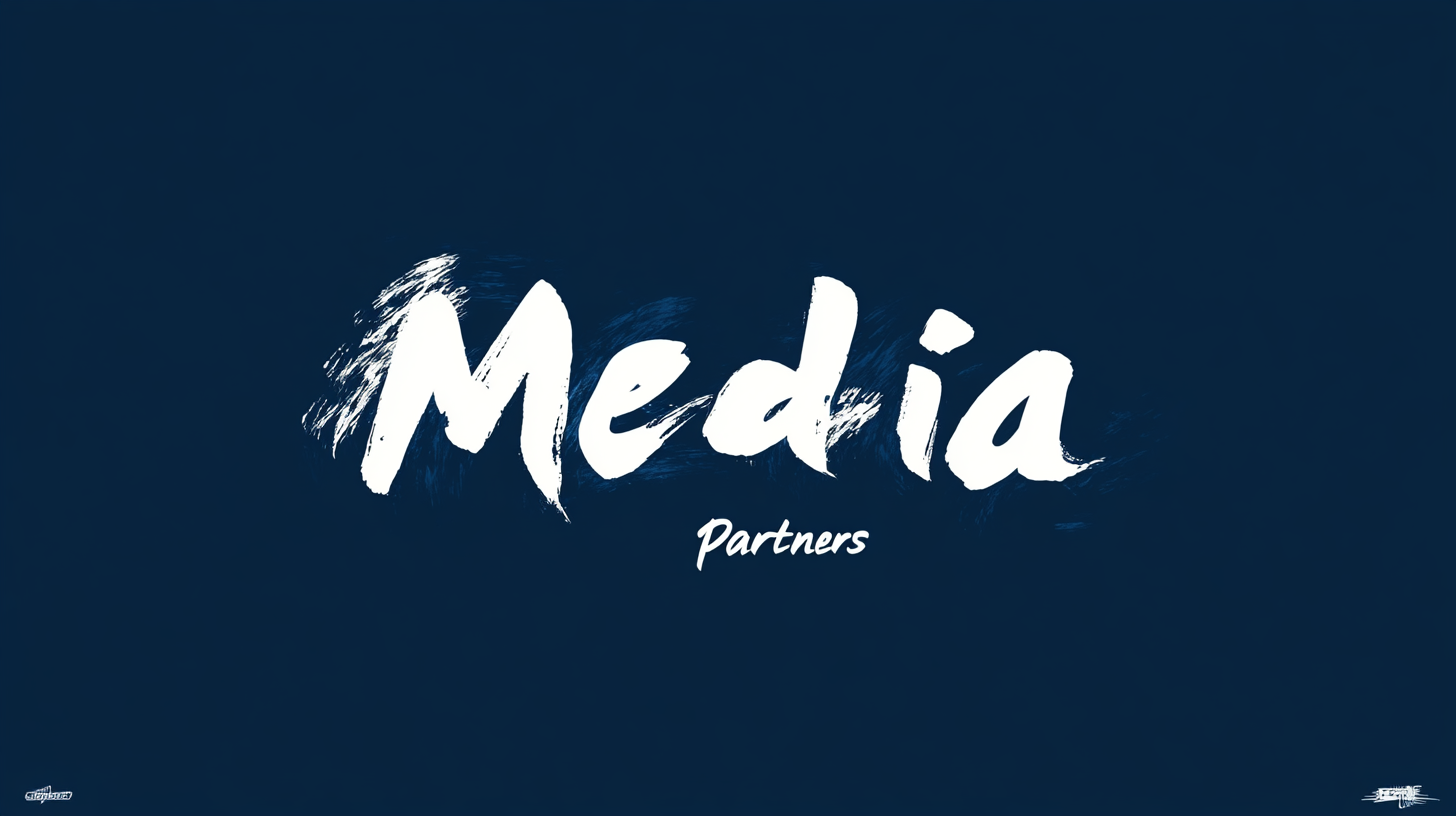 Refined Media Partners Logo on Navy Background