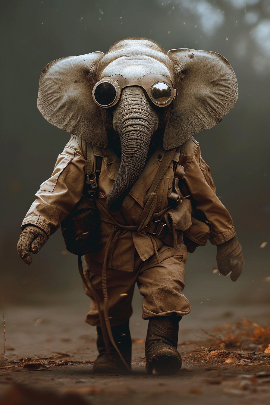 Elephant Pilot Uniform Image