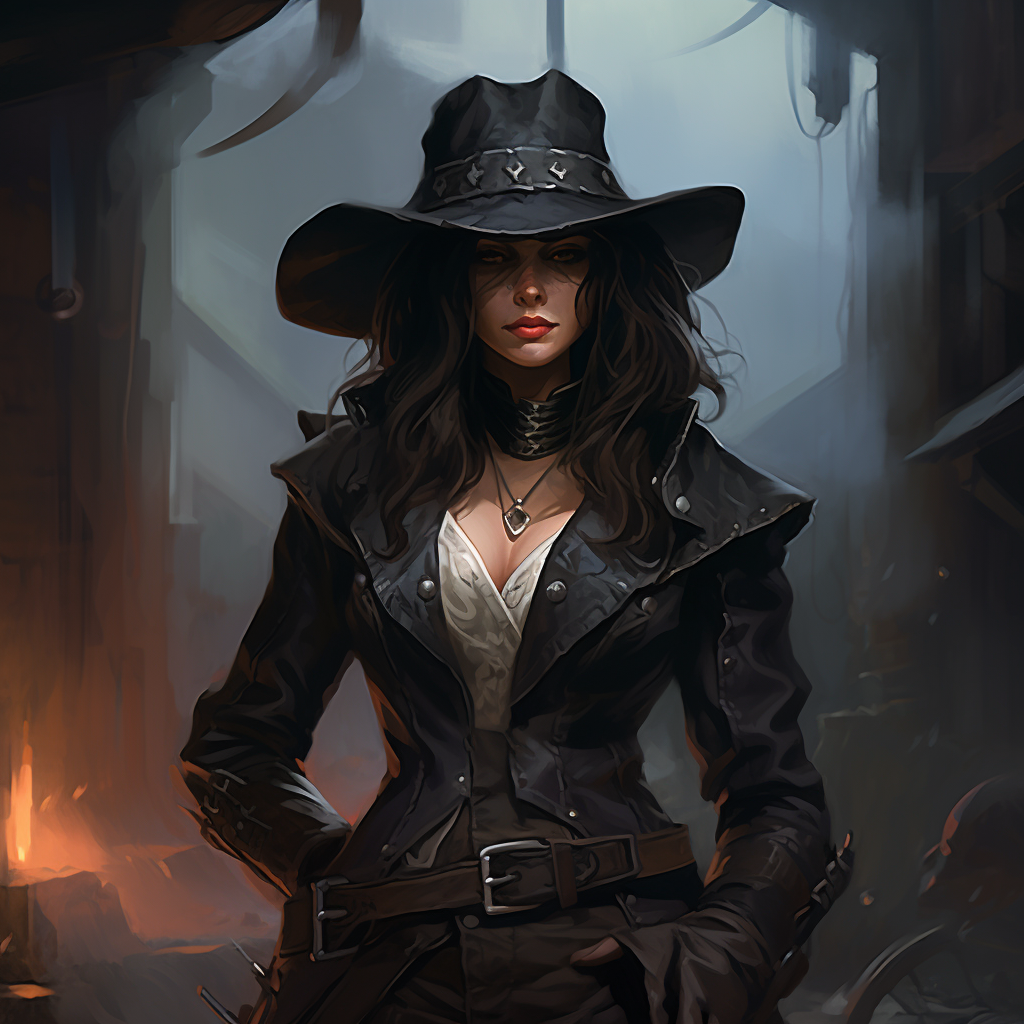 Elf Gunslinger with Hat and Jacket