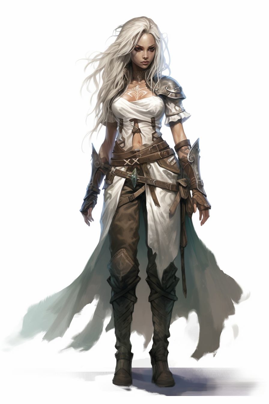 Elf Warrior Fantasy Full Body