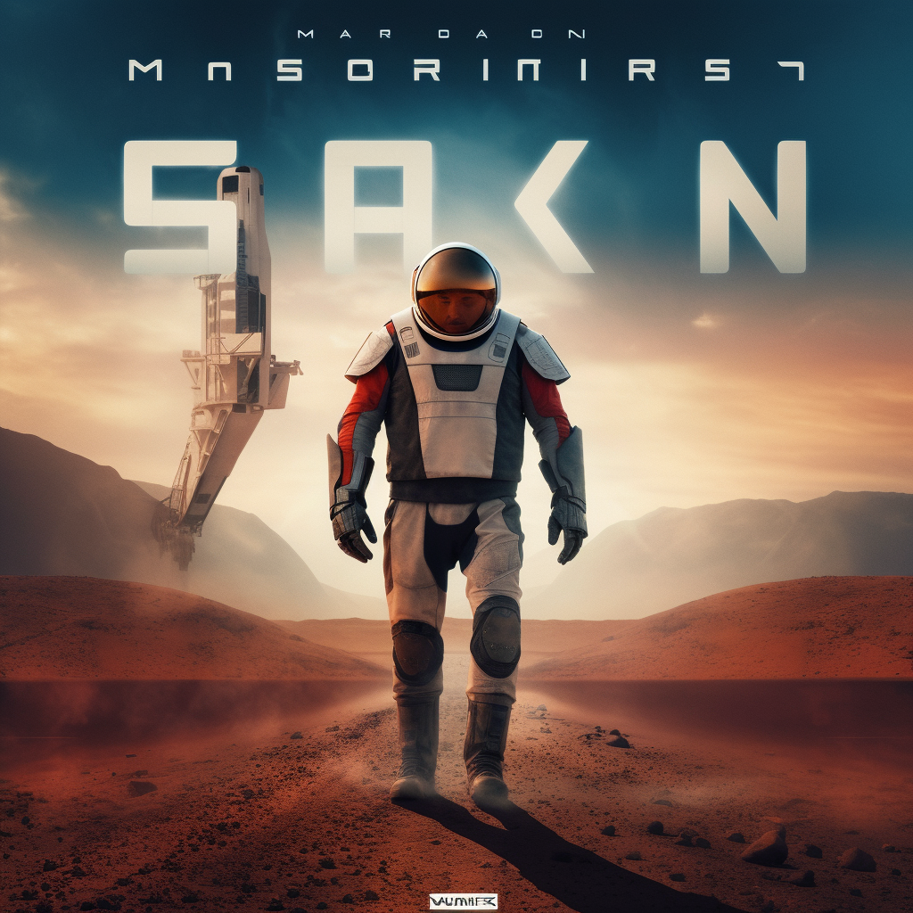 Elon Musk Mars Movie Poster