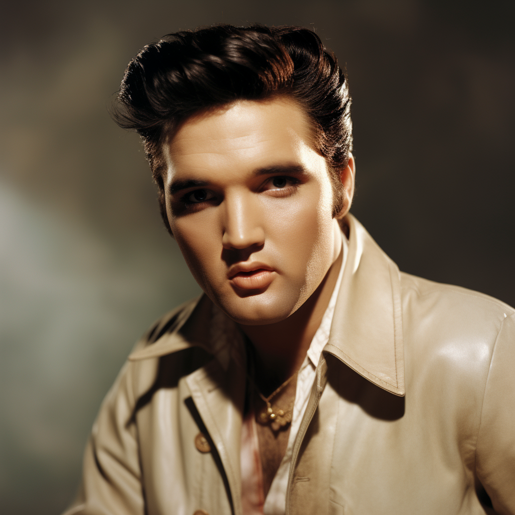 Elvis Presley in 1950s prime