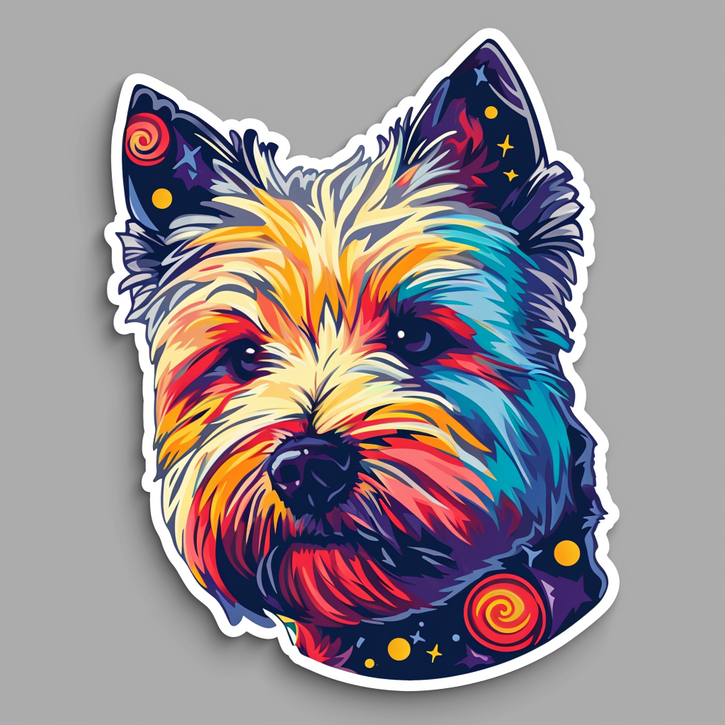 West Highland White Terrier emblem