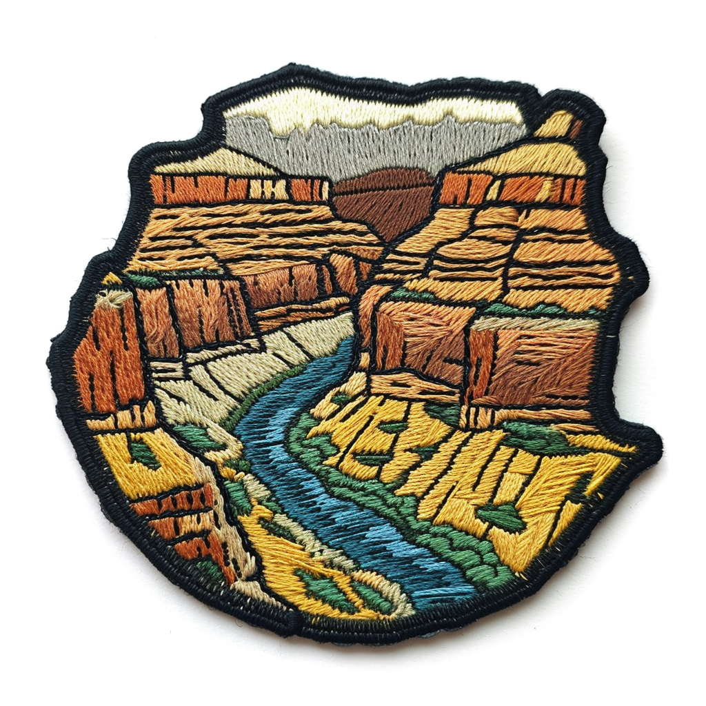 Embroidered National Park Patch Grand Canyon