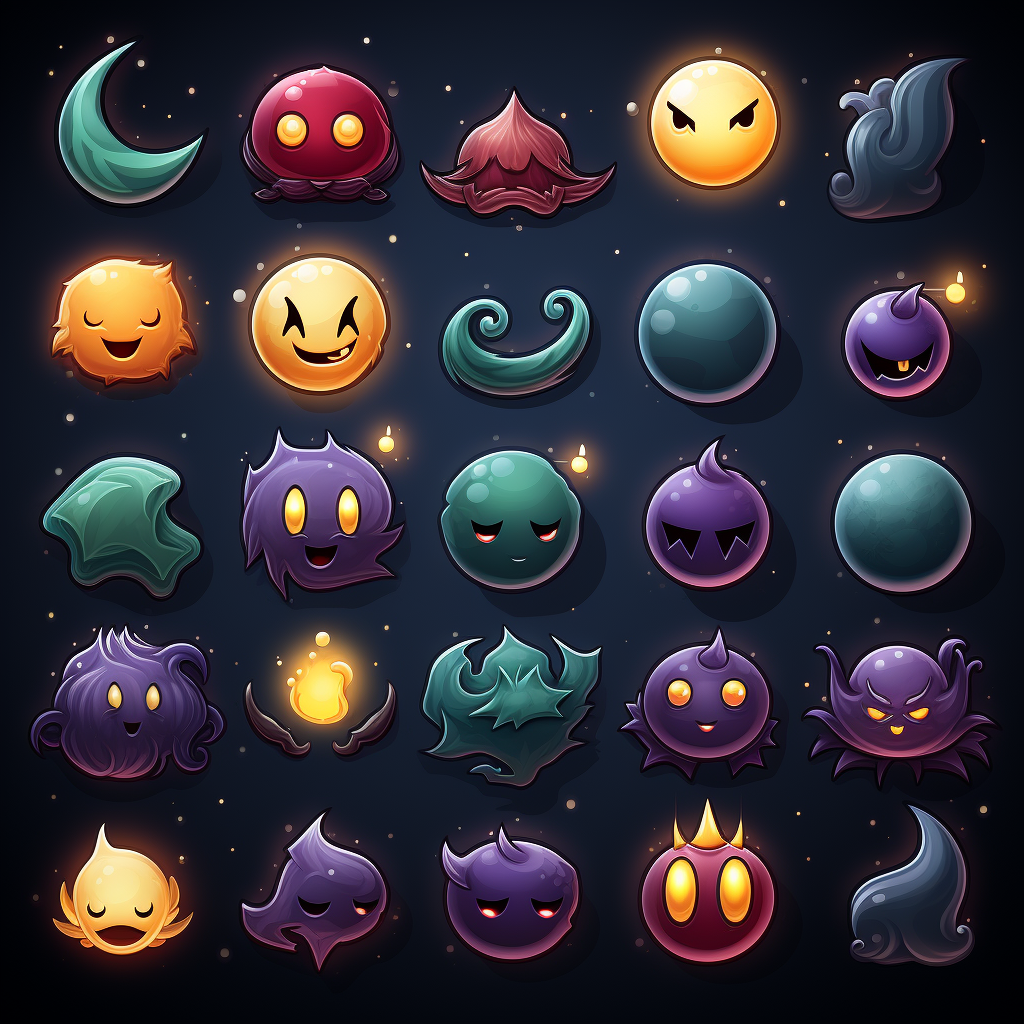 Emoji Assets Magic 2D