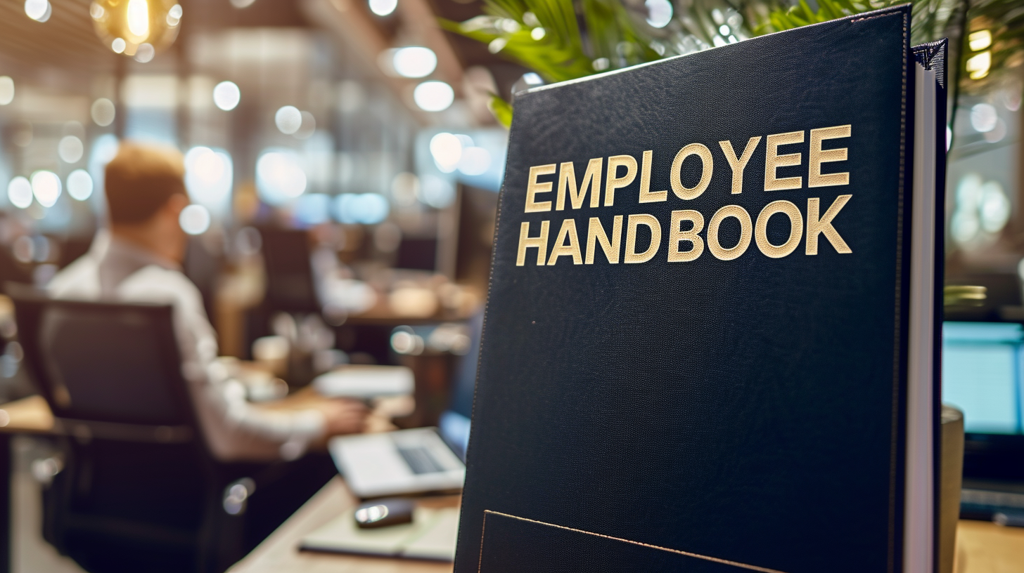 Employee Handbook Binder Photo