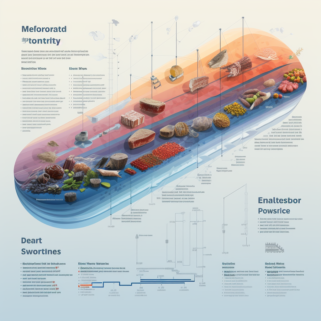 Infographic on Energy Demand and Balanced Diet