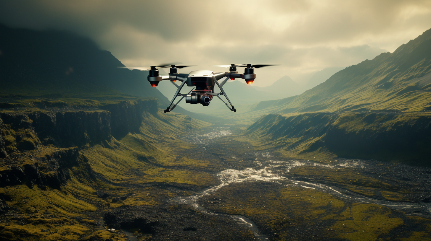 Advanced Environmental Monitoring Drone Technology