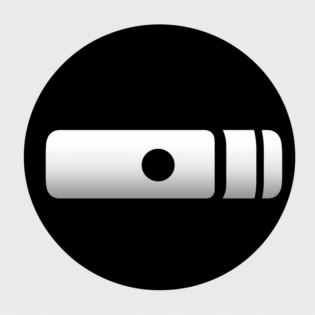 Ependorf Tube Icon on White Background