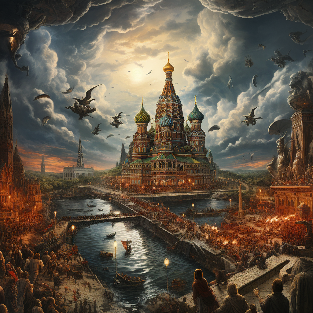 Stunning visuals of Russia's epic history