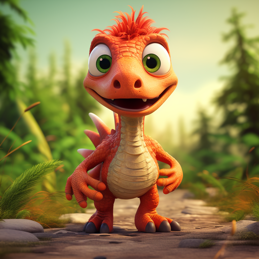 Epic Dinosaur Pixar Movie Image