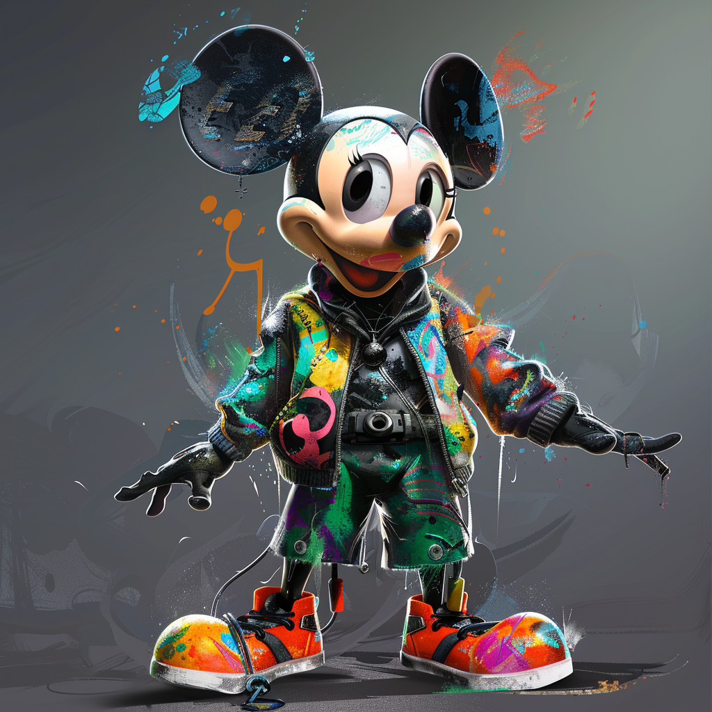 cartoon Disney video game mashup