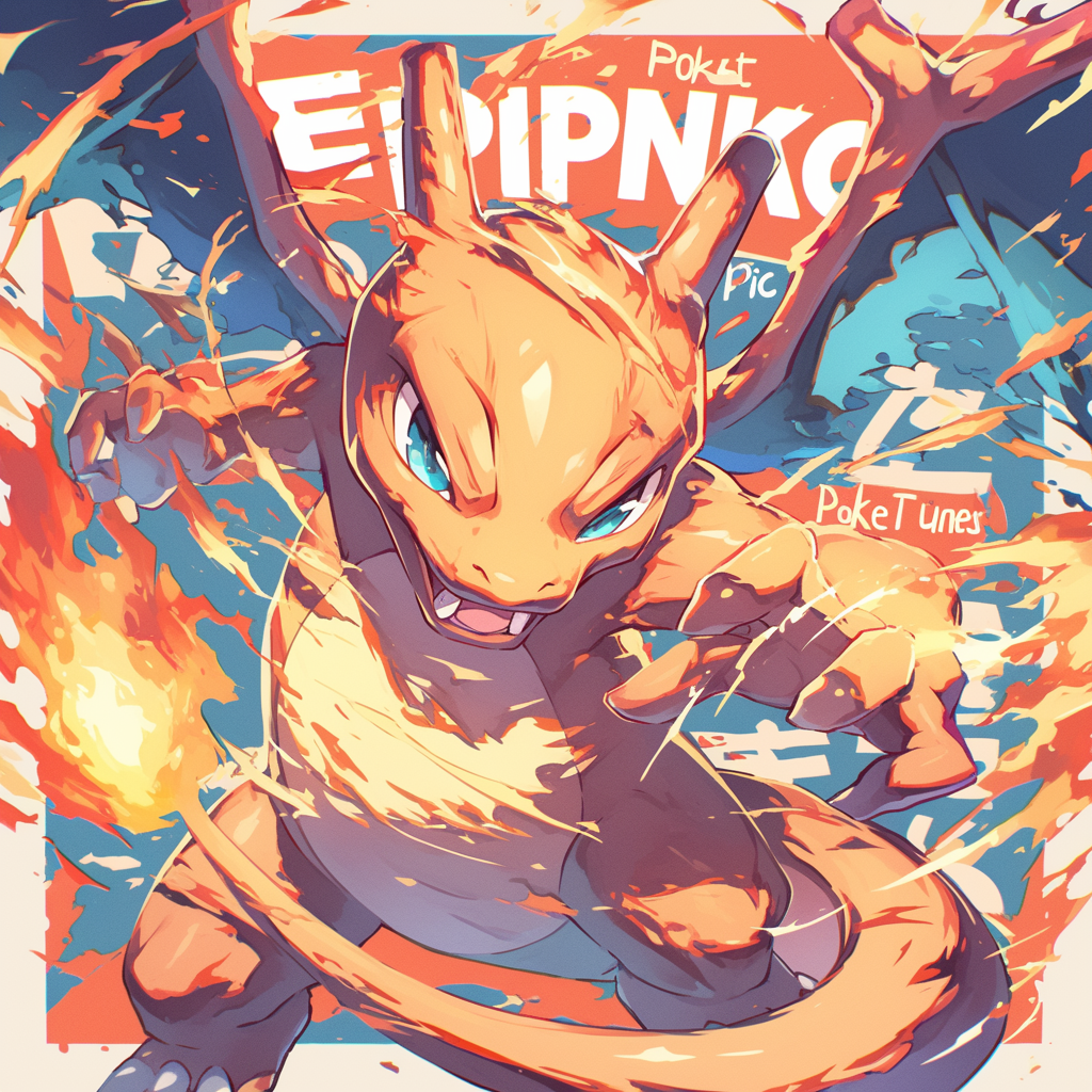 Charmander logo for Epic PokeTunes