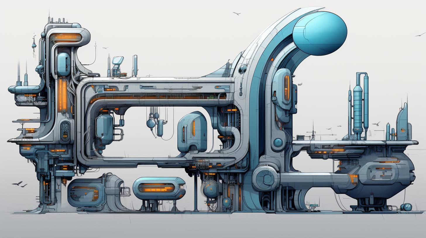 3D Equipment in Light Navy and Azure