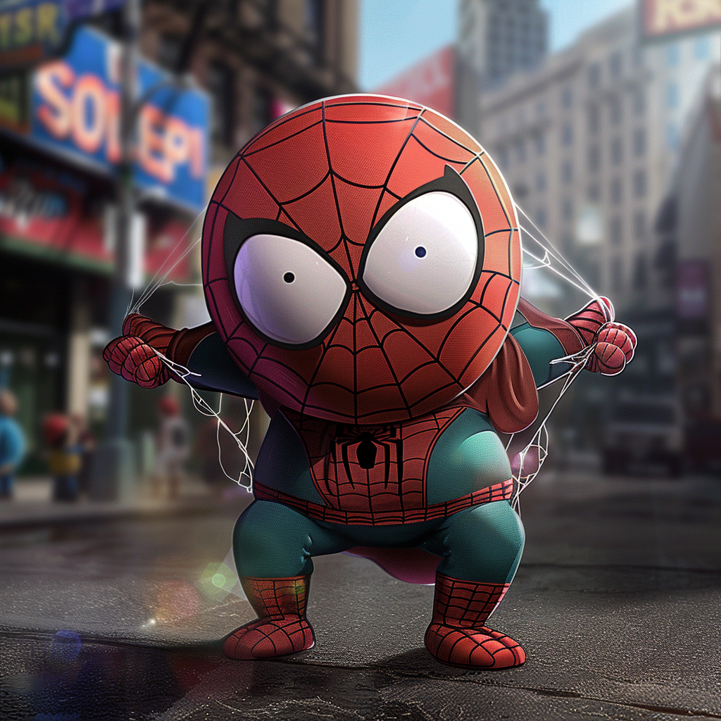 Eric Cartman Spider-Man fanart character