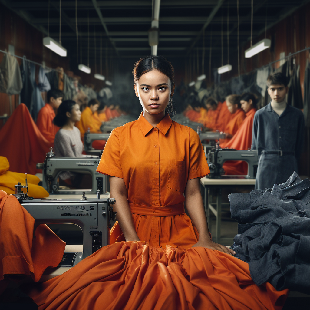 Ethical fashion campaign worker conditions image