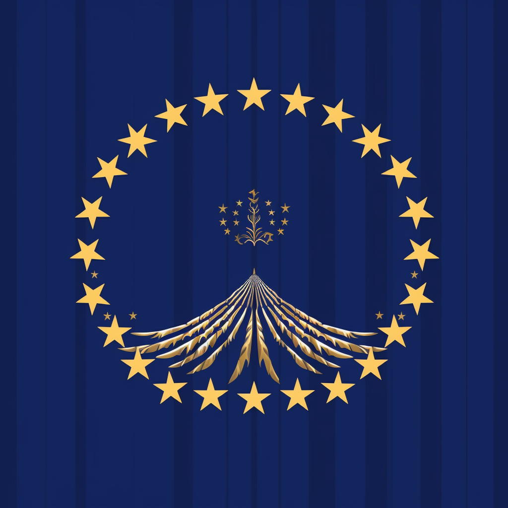 European flag design concept