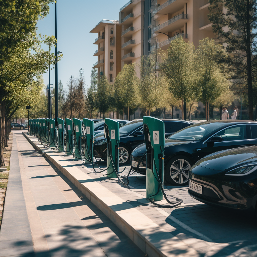 Green Electric Vehicle Charging Stations in Ankara