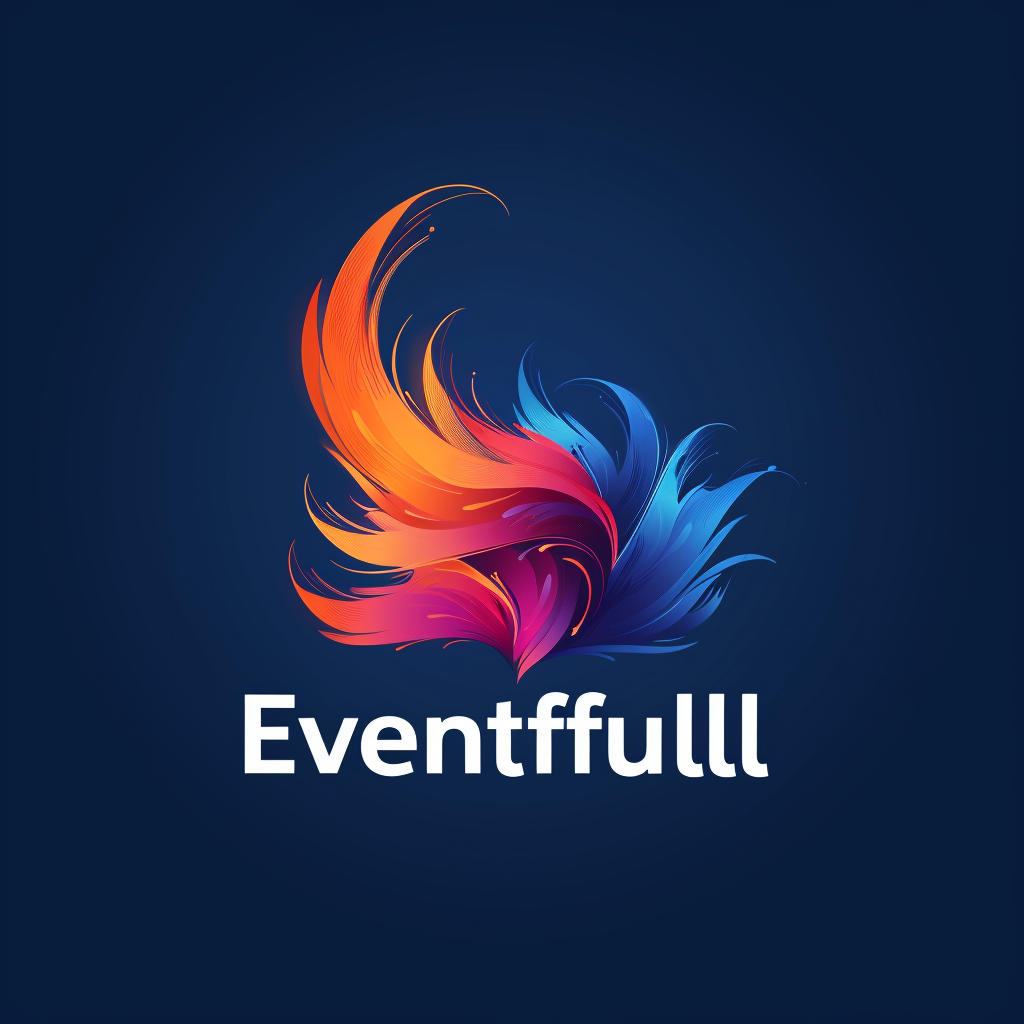 Eventfull company logo realistic mode