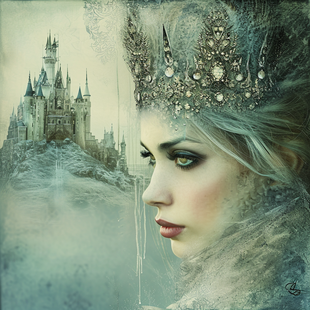 Evil Snow Queen in Fairytale Castle