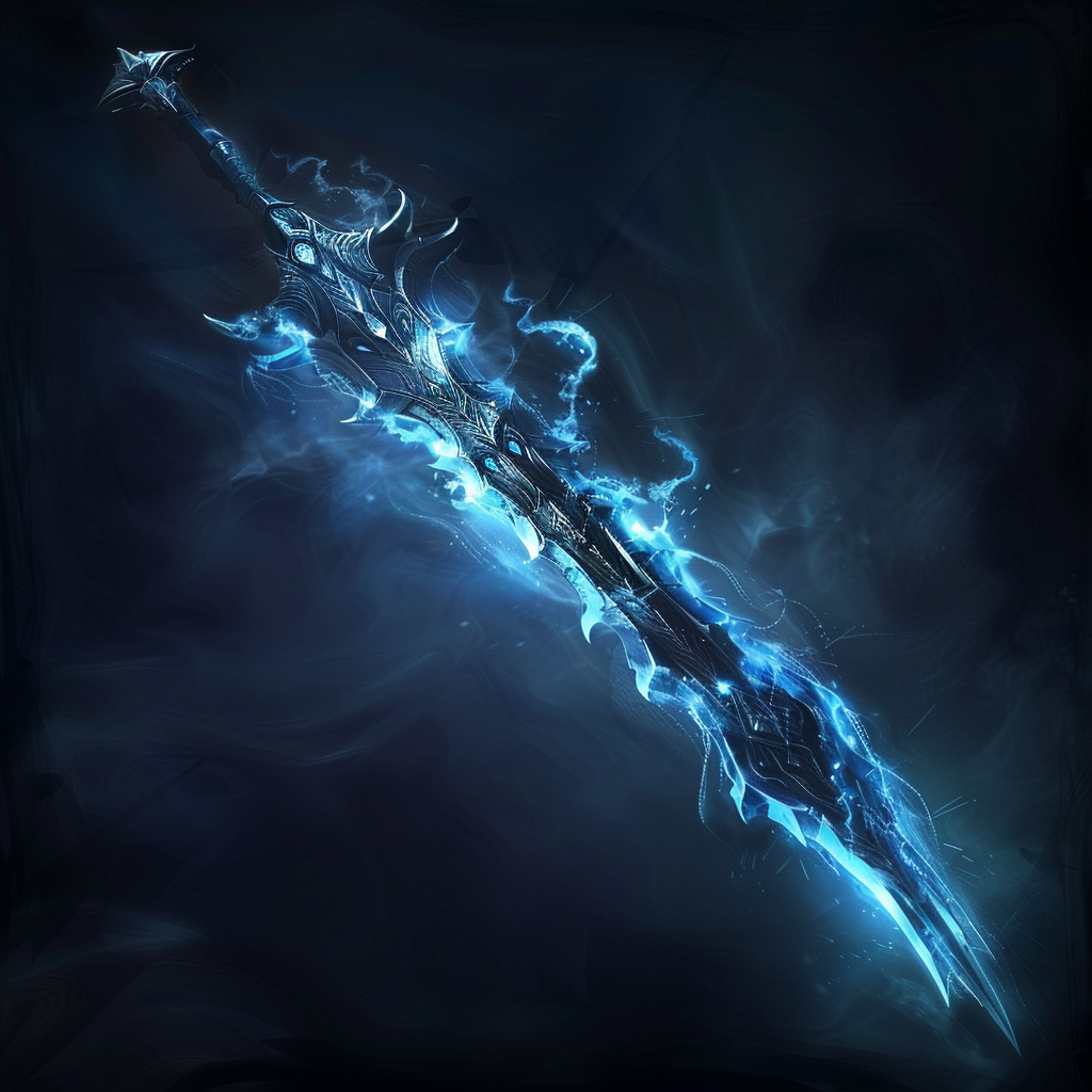 Evil Sword with Jagged Blade