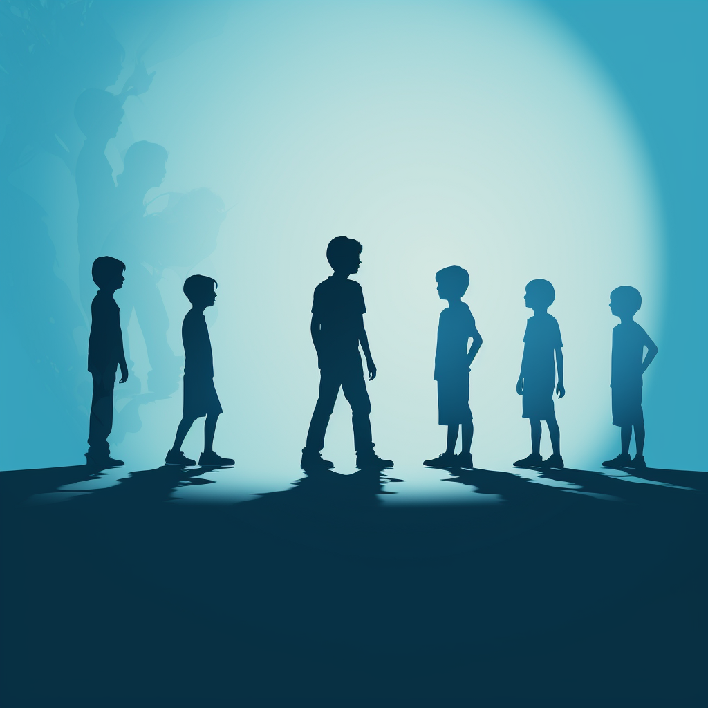 Shadow of Boy's Evolution