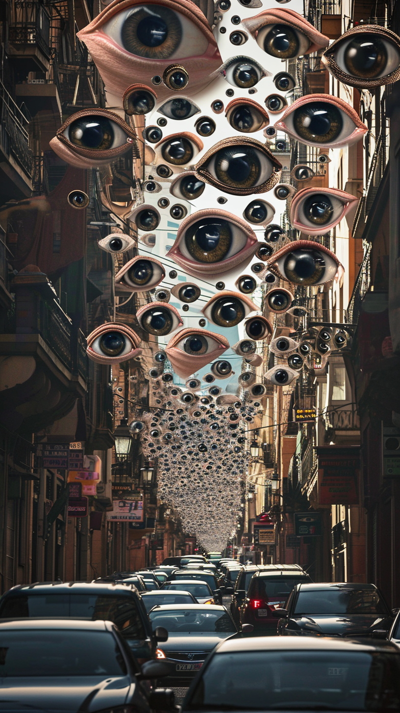 Surreal Eyes Street Life Magic