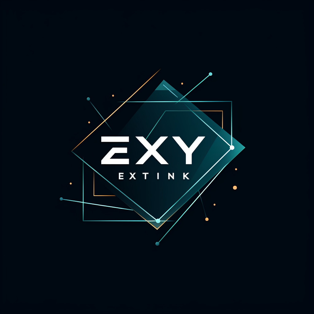 E-ZYX Logo with Math Graph