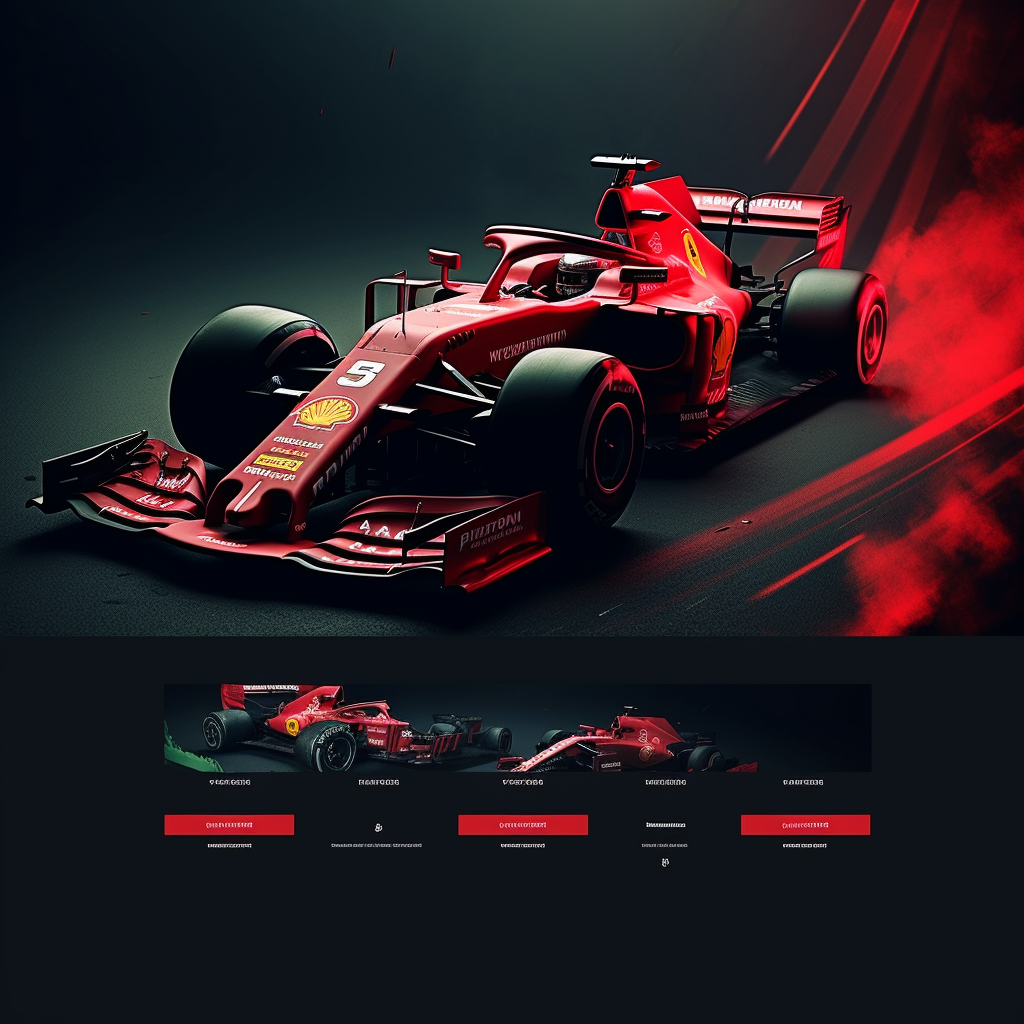 Professional F1 Team Racing Image