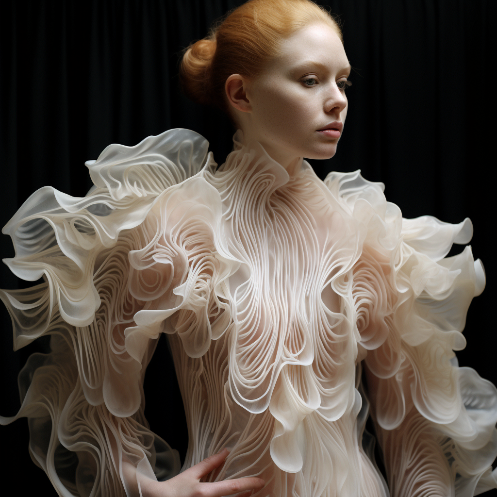 Fabric Print Iris Van Herpen Design