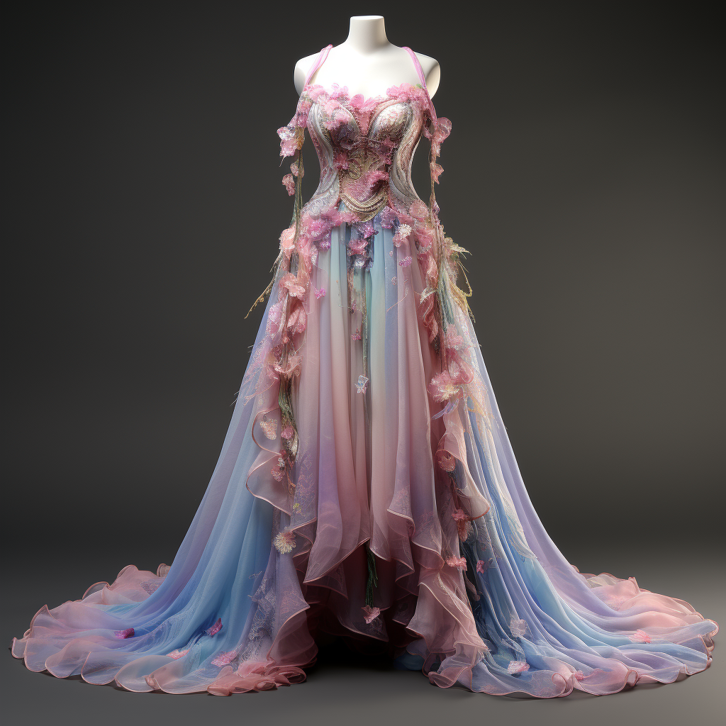 Stylish fairy gown summer wear