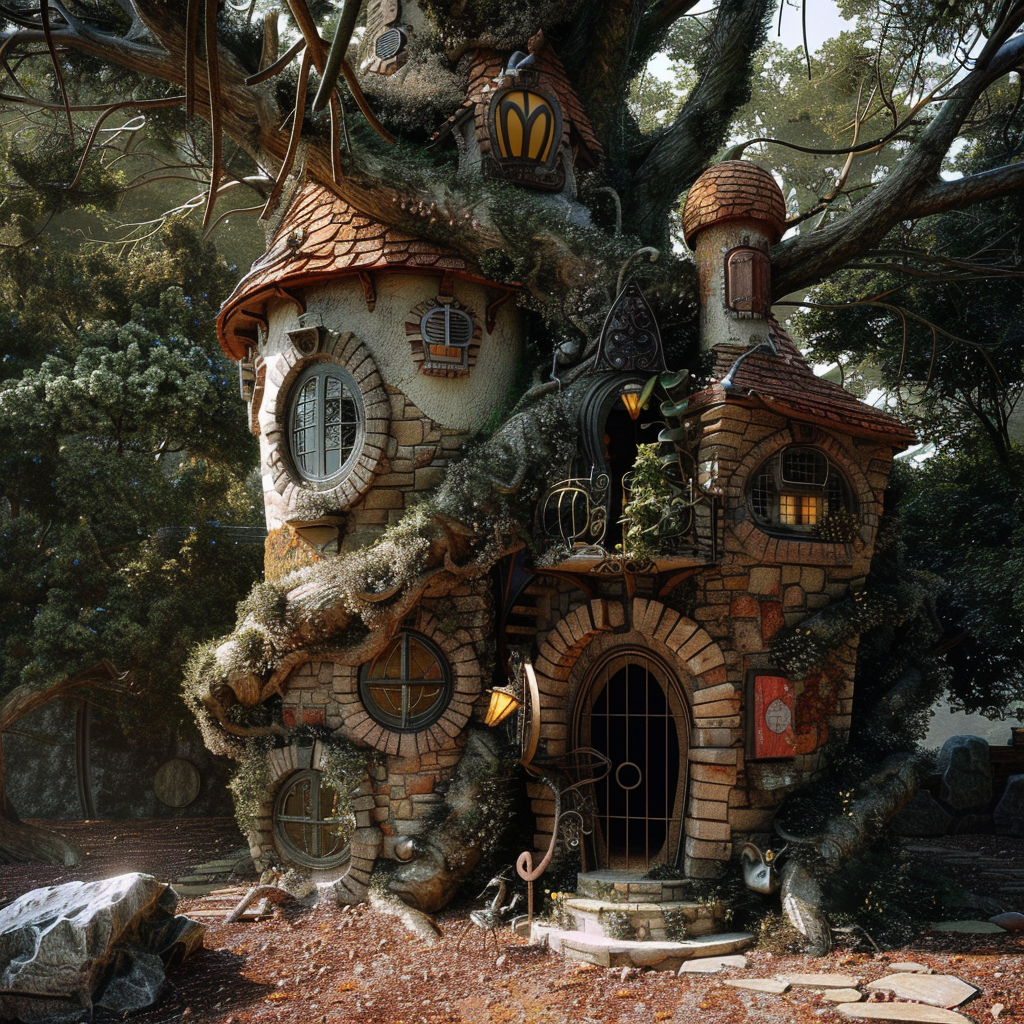 Fairy Tale House on Beach