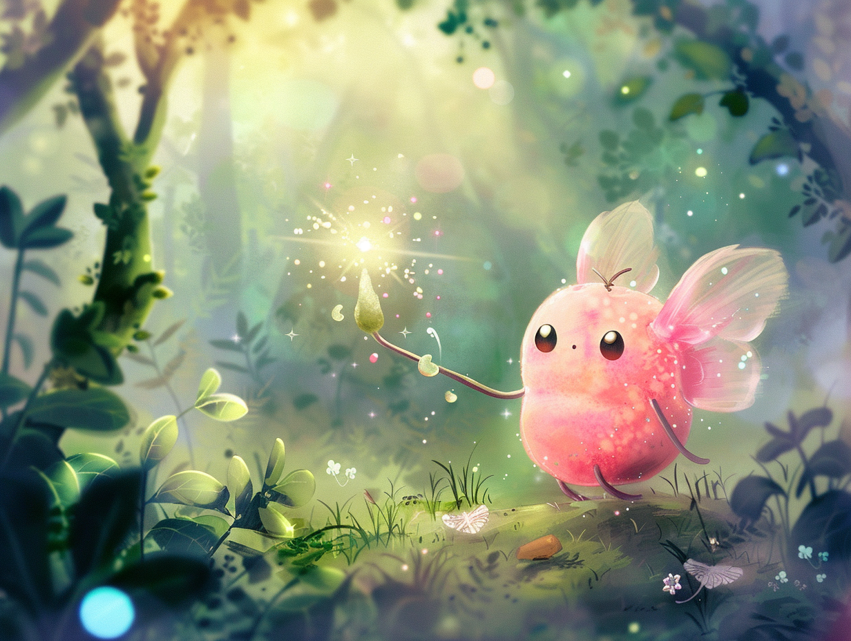 cute fairy tale jujube character