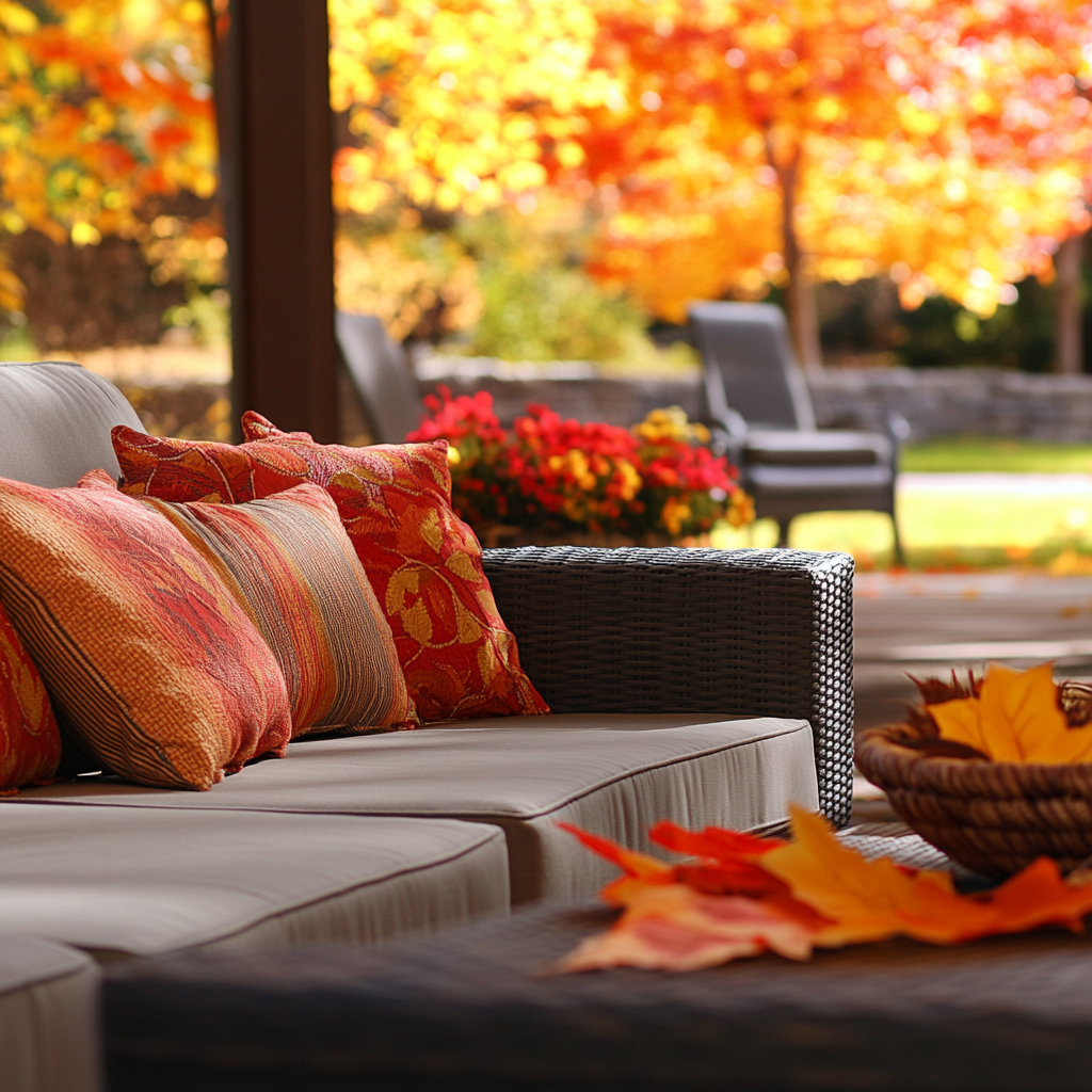 Fall Patio Cushion Pickup Email