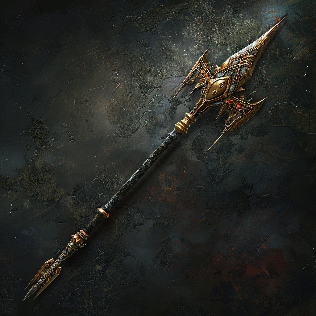 Fantasy Arrow Druidic Weapon Concept